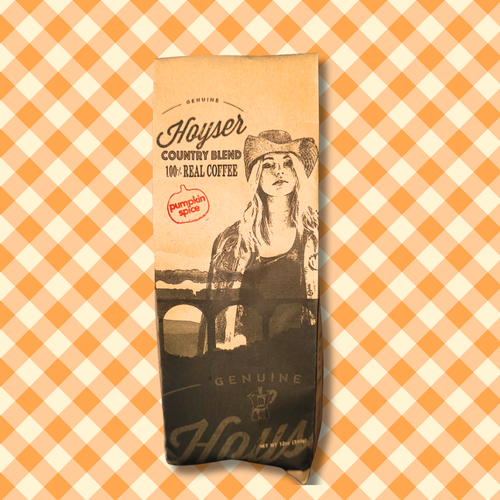 Pumpkin Spice - Hoyser Country Blend (12oz Ground Coffee)